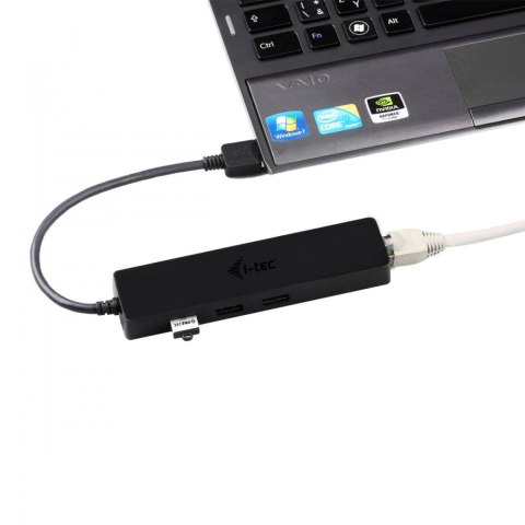 USB 3.0 Slim HUB 3 Port + Gigabit Ethernet 10/100/1000 USB 3.0 Slim HUB 3 Port + Gigabit Ethernet 10/100/1000