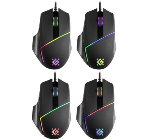 Mysz gamingowa Warfame GM-880L optyczna 12800dpi 8P RGB Mysz gamingowa Warfame GM-880L optyczna 12800dpi 8P RGB