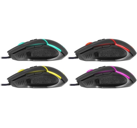 Mysz gamingowa Warfame GM-880L optyczna 12800dpi 8P RGB Mysz gamingowa Warfame GM-880L optyczna 12800dpi 8P RGB