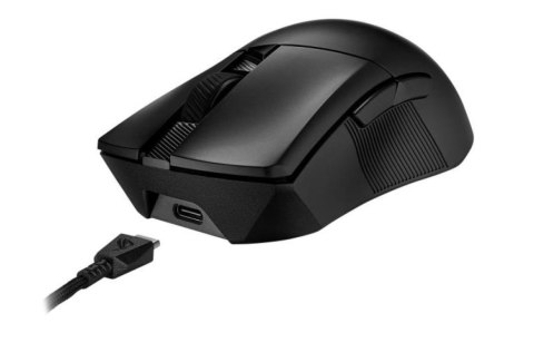Mysz ROG Gladius III AmPoint 36K DPI/RF/BT/Bezprzewodowa/Czarna 90MP02Y0-BMUA01 Mysz ROG Gladius III AmPoint 36K DPI/RF/BT/Bezprzewodowa/Czarna 90MP02Y0-BMUA01