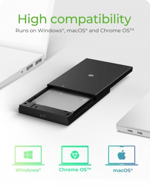 Obudowa IB-200T-C3 2,5 SATA USB 3.2 Gen.1 Obudowa IB-200T-C3 2,5 SATA USB 3.2 Gen.1