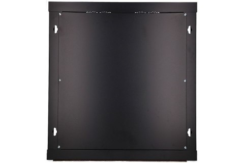 Szafka wisząca rack 12U 600x450 czarna szklane drzwi Szafka wisząca rack 12U 600x450 czarna szklane drzwi