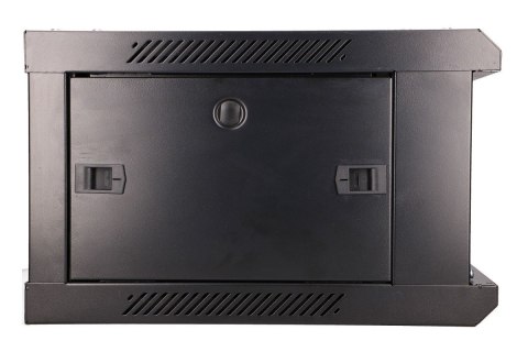 Szafka wisząca rack 4U 600x450 czarna szklane drzwi Szafka wisząca rack 4U 600x450 czarna szklane drzwi