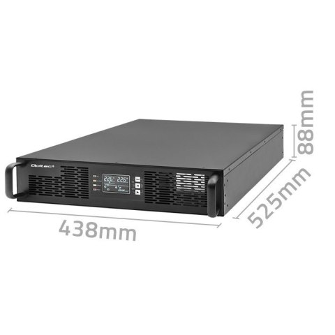 Zasilacz awaryjny UPS do RACK | 2kVA | 2000W | Power Factor 1.0| LCD | On-line Zasilacz awaryjny UPS do RACK | 2kVA | 2000W | Power Factor 1.0| LCD | On-line