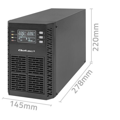 Zasilacz awaryjny UPS 1kVA | 1000W | Power Factor 1.0 | LCD | EPO| USB | On-line Zasilacz awaryjny UPS 1kVA | 1000W | Power Factor 1.0 | LCD | EPO| USB | On-line