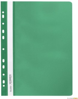 Skoroszyt miękki zawieszany pp - zielony (20) SPP-02-02 BIURFOL
