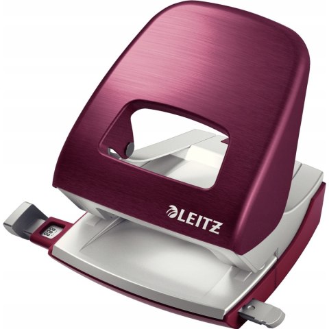 Dziurkacz LEITZ STYLE 50060028 ciemno czerwony 30 kartek Dziurkacz LEITZ STYLE 50060028 ciemno czerwony 30 kartek