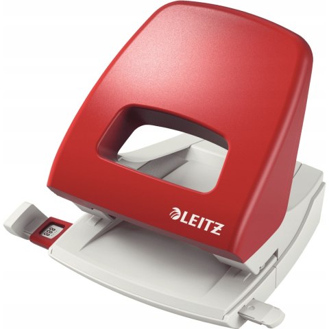 Dziurkacz duży 5005 LEITZ czerwony 25 kartek 50050025 Dziurkacz duży 5005 LEITZ czerwony 25 kartek 50050025
