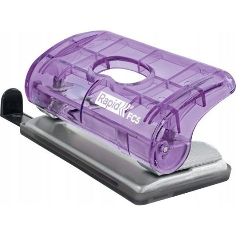Dziurkacz mini Rapid Colour`Breeze FC5 10 kartek lawendowy 5001534 RAPID Dziurkacz mini Rapid Colour`Breeze FC5 10 kartek lawendowy 5001534 RAPID