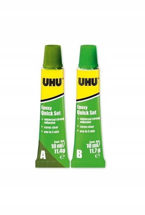 Klej UHU 170kg EPOXY Ultra Strong 2x 10ml 37550 Klej UHU 170kg EPOXY Ultra Strong 2x 10ml 37550