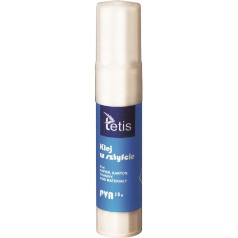Klej w sztyfcie 15g PVA BG099-B TETIS Klej w sztyfcie 15g PVA BG099-B TETIS