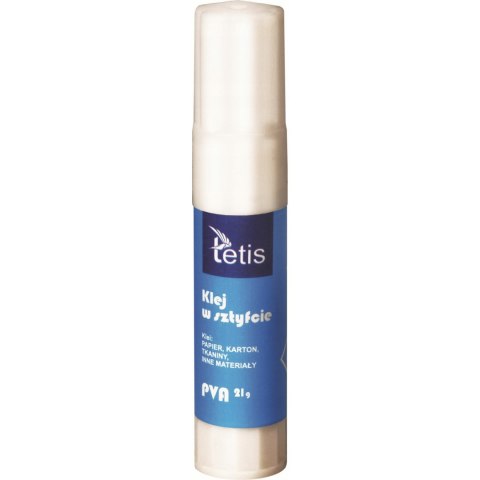 Klej w sztyfcie 21g PVA BG099-C TETIS Klej w sztyfcie 21g PVA BG099-C TETIS