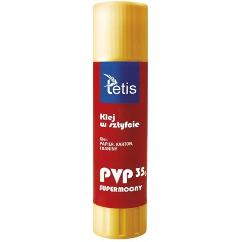 Klej w sztyfcie PVP 35g. BG100-D TETIS Klej w sztyfcie PVP 35g. BG100-D TETIS