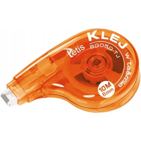 Klej w taśmie permanentny 6mm/10m BG050-TJ TETIS Klej w taśmie permanentny 6mm/10m BG050-TJ TETIS