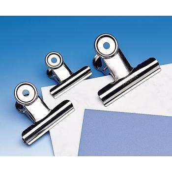 Klipsy metalowe do papieru 75mm 62612 LENIAR Klipsy metalowe do papieru 75mm 62612 LENIAR