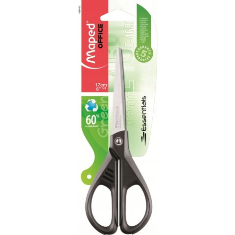 Nożyczki GREENLOGIC 17cm symetryczne MAPED 468010 Nożyczki GREENLOGIC 17cm symetryczne MAPED 468010