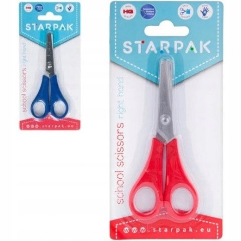Nożyczki metalowe 13,5cm z podziałką 447394 STARPAK Nożyczki metalowe 13,5cm z podziałką 447394 STARPAK
