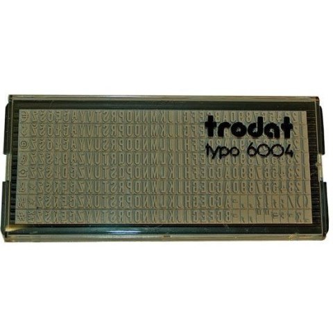 Zestaw czcionek 3mm 6003 POL TRODAT do drukarenek 4911/4912 Zestaw czcionek 3mm 6003 POL TRODAT do drukarenek 4911/4912