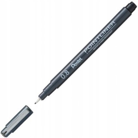Cienkopis POINTLINER 0,8mm carny S20P-8A PENTEL Cienkopis POINTLINER 0,8mm carny S20P-8A PENTEL