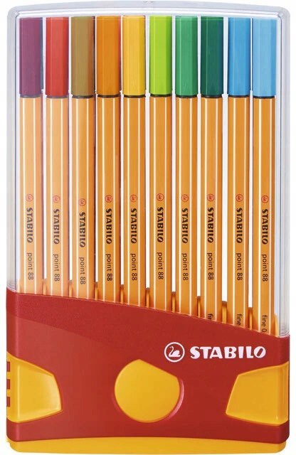 Cienkopis STABILO point 88 komplet 20szt COLOR PARADE 8820-03 Cienkopis STABILO point 88 komplet 20szt COLOR PARADE 8820-03