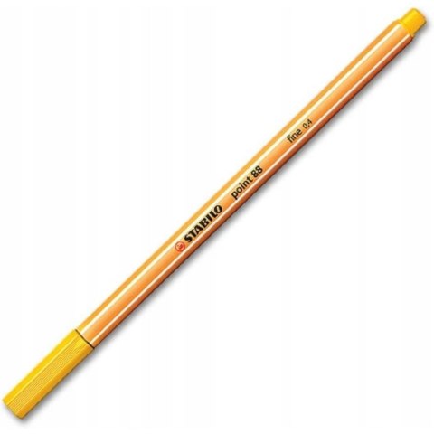 Cienkopis STABILO point 88/44 0.4mm żółty Cienkopis STABILO point 88/44 0.4mm żółty