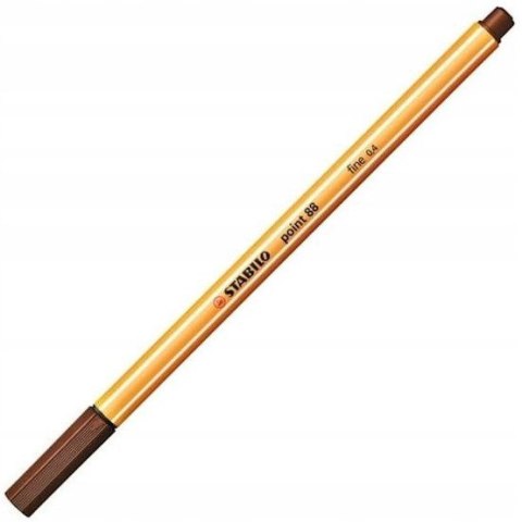 Cienkopis STABILO point 88/45 0.4mm brąz Cienkopis STABILO point 88/45 0.4mm brąz