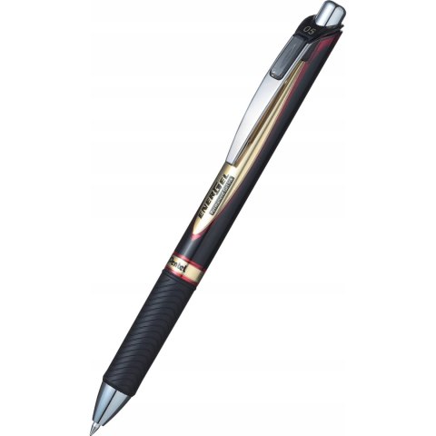 Cienkopis kulkowy BLP75-BP1BPL czerwony Energel automatyczny 0.5mm PENTEL Cienkopis kulkowy BLP75-BP1BPL czerwony Energel automatyczny 0.5mm PENTEL