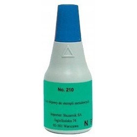 Tusz NORIS 210 metal 25ml czerwony do stempli metalowych NO210CE Tusz NORIS 210 metal 25ml czerwony do stempli metalowych NO210CE