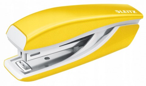 Zszywacz + dziurkacz LEITZ WOW mini 10 kartek żółty metalik 55612016 Zszywacz + dziurkacz LEITZ WOW mini 10 kartek żółty metalik 55612016