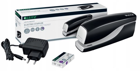 Zszywacz elektryczny LEITZ NeXXt czarny do 10 kartek 55320095 Zszywacz elektryczny LEITZ NeXXt czarny do 10 kartek 55320095