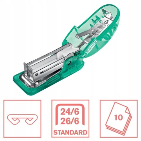 Zszywacz mini RAPID COLOUR"ICE F4 zielony 5001326 Zszywacz mini RAPID COLOUR"ICE F4 zielony 5001326