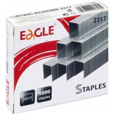 Zszywki 23/17 EAGLE 130k 110-1329 Zszywki 23/17 EAGLE 130k 110-1329