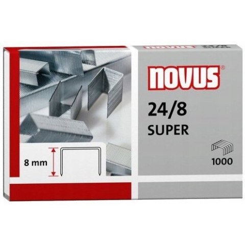 Zszywki 24/8 S NOVUS (1000szt) 040-0038 Zszywki 24/8 S NOVUS (1000szt) 040-0038