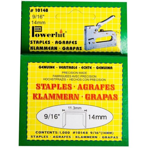 Zszywki tapicerskie 14mm 9/16" 207024 Leviatan Zszywki tapicerskie 14mm 9/16" 207024 Leviatan
