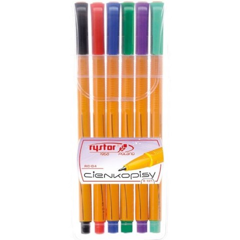 Cienkopis RYSTOR RC-04 etui 6szt. 403-621 Cienkopis RYSTOR RC-04 etui 6szt. 403-621
