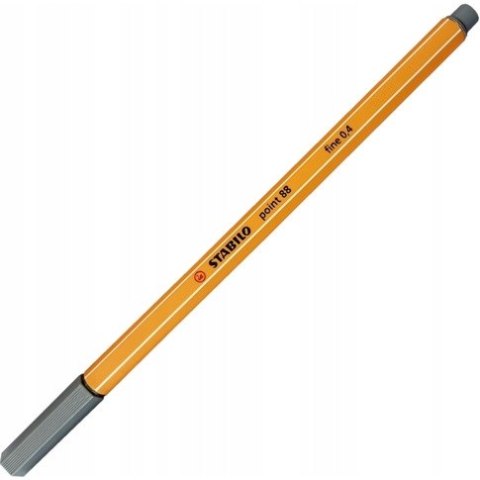 Cienkopis STABILO point 88/96 0.4mm szary ciemny Cienkopis STABILO point 88/96 0.4mm szary ciemny