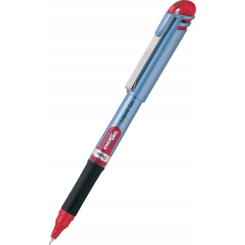 Cienkopis kulkowy PENTEL ENERGEL BLN15 czerwony z płynnym tuszem żelowym Cienkopis kulkowy PENTEL ENERGEL BLN15 czerwony z płynnym tuszem żelowym