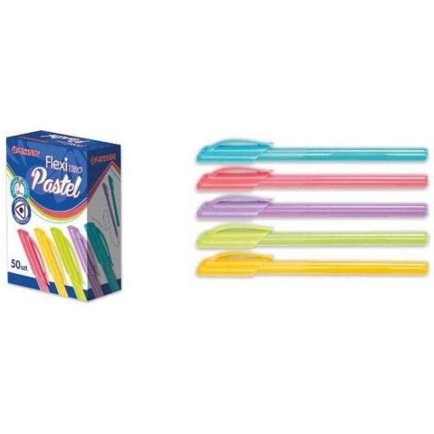 Długopis FLEXI Trio Pastel niebieski TT7893 TADEO Długopis FLEXI Trio Pastel niebieski TT7893 TADEO