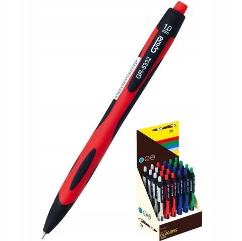 Długopis GRAND GR-5332 niebieski 1mm 160-2127 Długopis GRAND GR-5332 niebieski 1mm 160-2127
