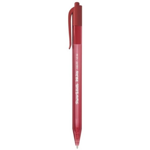 Długopis INKJOY 100RT M czerwony PAPER MATE 1.0mm automatyczny S0957050