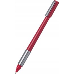 Długopis LINE STYLE BK708 B/czerw. PENTEL