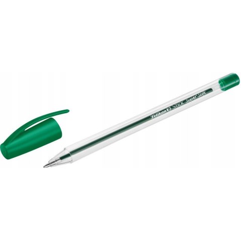 Długopis STICK SUPER SOFT K86 zielony 601481 PELIKAN Długopis STICK SUPER SOFT K86 zielony 601481 PELIKAN