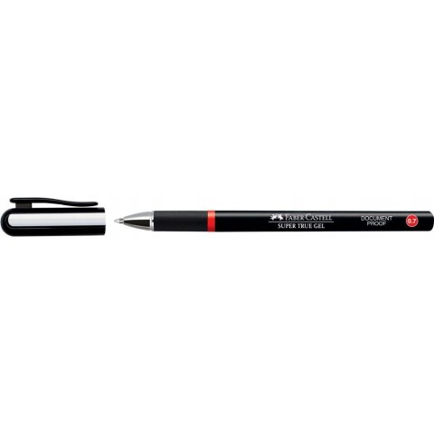 Długopis SUPER TRUE GEL 0,7mm czerwony 549121 FABER CASTELL Długopis SUPER TRUE GEL 0,7mm czerwony 549121 FABER CASTELL