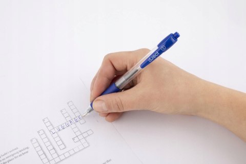 Długopis automatyczny niebieski ergonomiczny do biura 294A 101323 D.RECT Długopis automatyczny niebieski ergonomiczny do biura 294A 101323 D.RECT