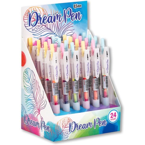 Długopis neonowy 0,5mm DREAM PEN TT78001 PENMATE Długopis neonowy 0,5mm DREAM PEN TT78001 PENMATE