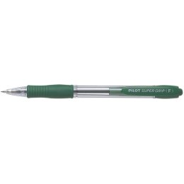 Długopis olejowy PILOT SUPER GRIP zielony PIBPGP-10R-G