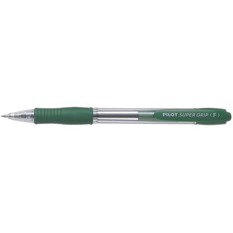Długopis olejowy PILOT SUPER GRIP zielony PIBPGP-10R-G Długopis olejowy PILOT SUPER GRIP zielony PIBPGP-10R-G