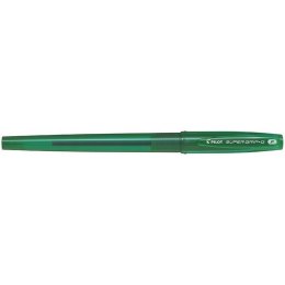 Długopis olejowy ze skuwką PILOT SUPER GRIP zielony BPS-GG-F-G