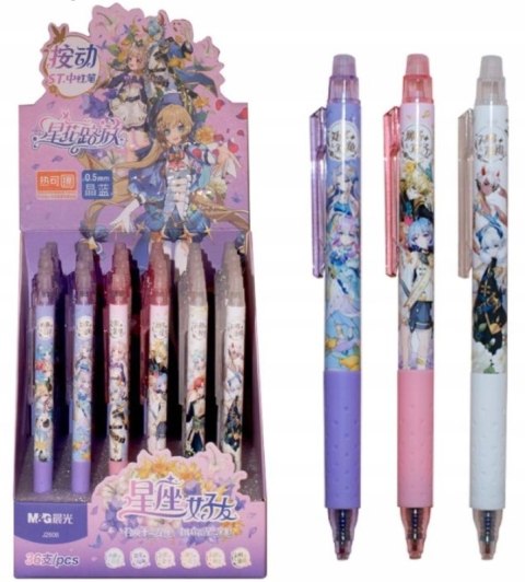 Długopis usuwalny automatyczny 0,5mm niebieski Korean Flower Manga MG AKPJ23006 Długopis usuwalny automatyczny 0,5mm niebieski Korean Flower Manga MG AKPJ23006