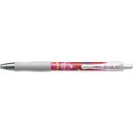 Długopis żelowy G2 0.7mm MIKA różowy edycja imitowana PIBL-G2-7-WP-MKF PILOT